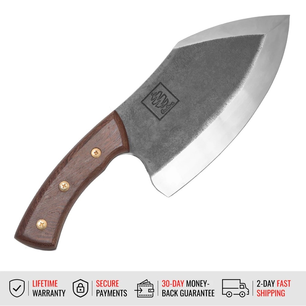 Coolina LIXY Stainless Steel Chef Knife with Wooden Handle